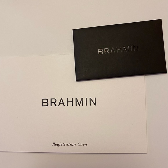 Retired Brahmin Medium Asher Pecan Lima Wicker Tote Bag Purse RARE New - Picture 4 of 16